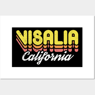 Retro Visalia California Posters and Art